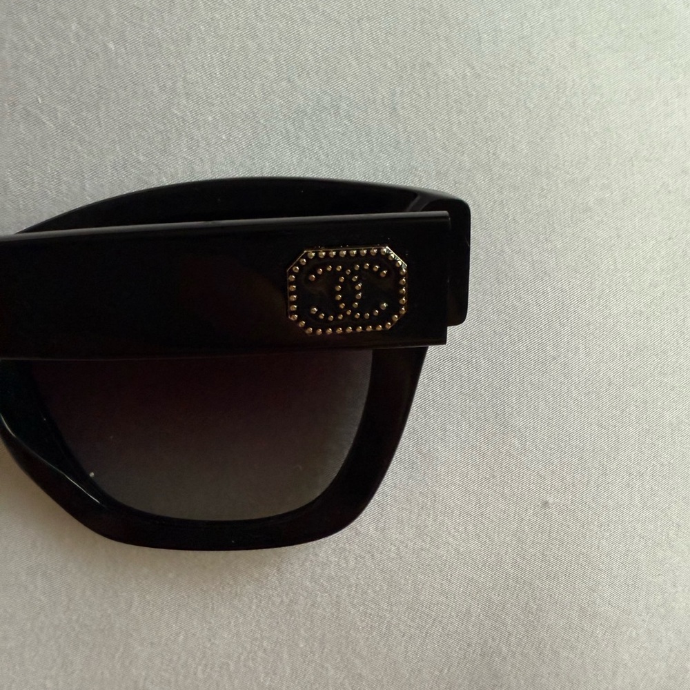 Chanel Black Square Sunglasses - image 6